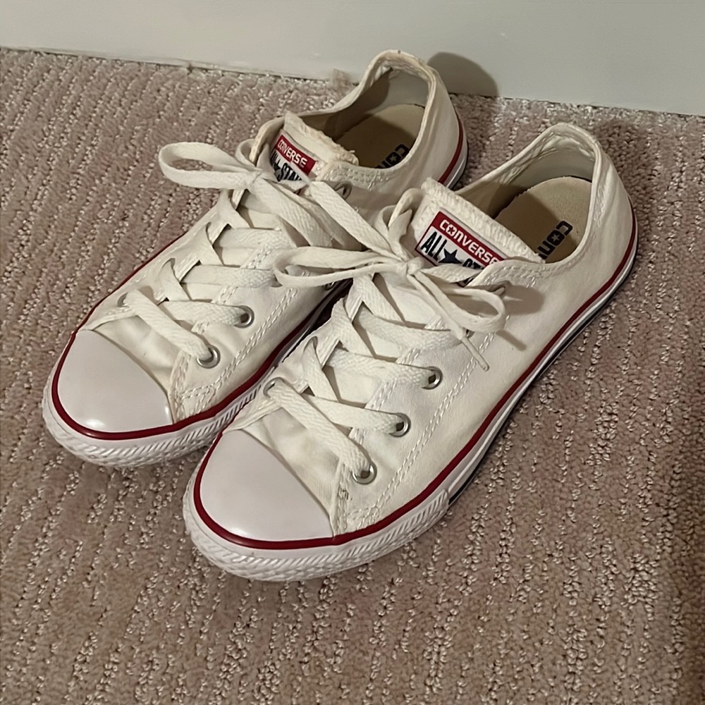 White Converse All-Star Sneakers